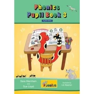 Jolly Phonics Pupil Book 3 (colour edition): in Precursive Letters (BE) by Sue Lloyd, Sara Wernham (Paperback, 2011)