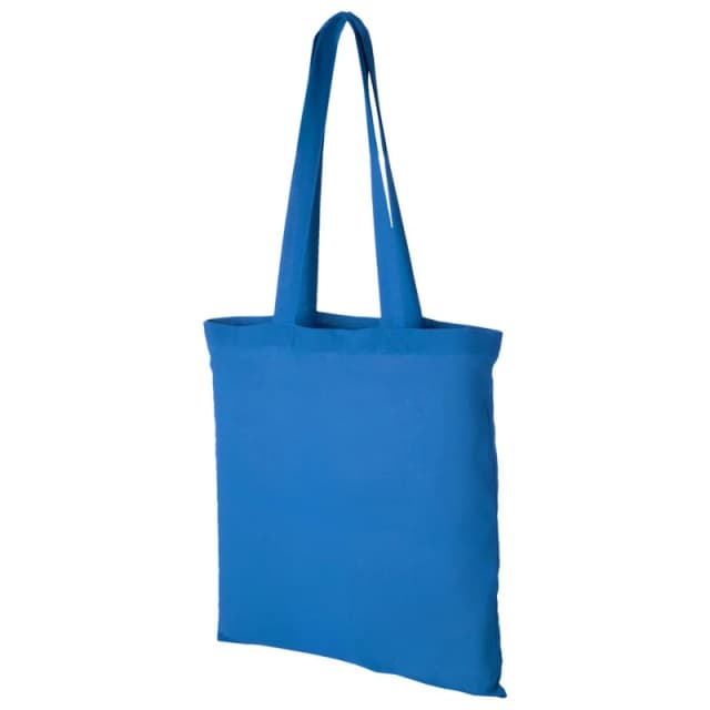 Bullet Womens Peru Cotton Tote in Mid Blue Mid Blue Female One Size