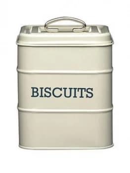 Kitchencraft Antique Biscuit Tin - Cream
