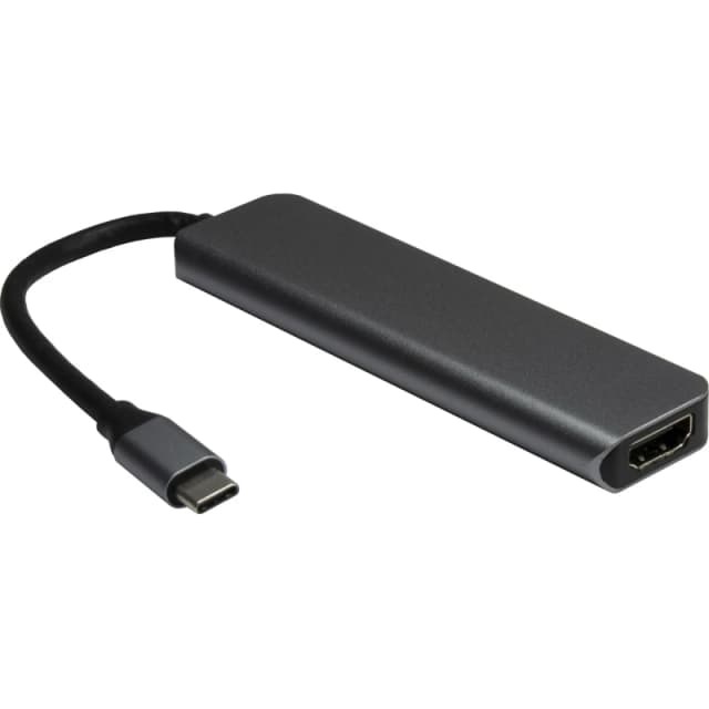 Inter-Tech H-469-1 USB 3.2 Gen 1 (3.1 Gen 1) Type-C 5000 Mbps Black