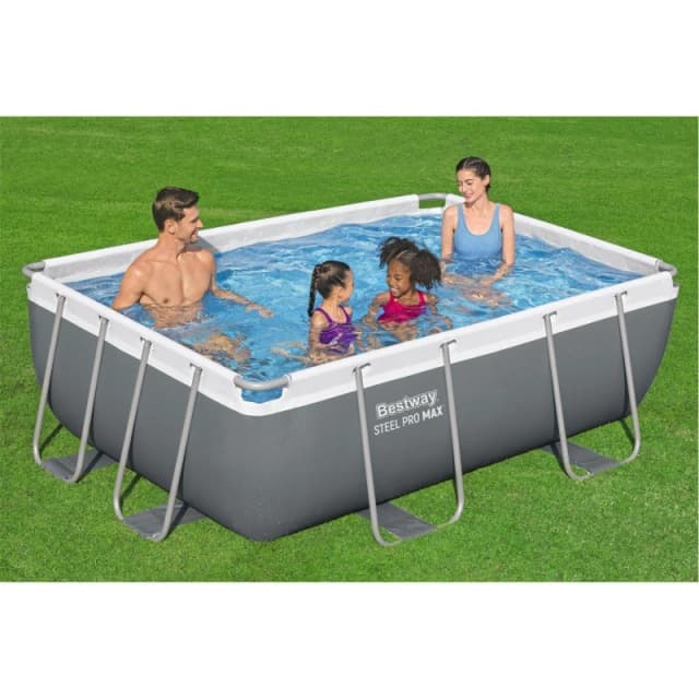 Bestway Bestway 9ft Rct Pool Ch63 Grey unisex One Size