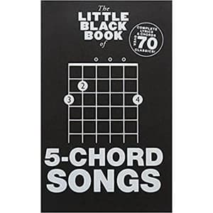 The Little Black Book of 5-Chord Songs by Music Sales Ltd (Paperback, 2014)