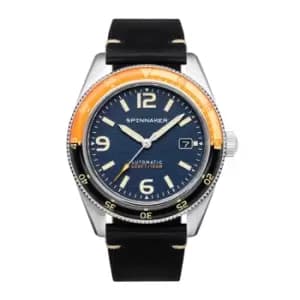 Spinnaker SP-5055-0D Fleuss Sunset Orange Automatic Wristwatch