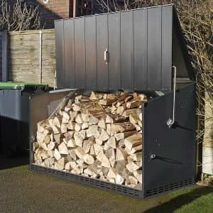 Trimetals Log Store Secure Storage - Anthracite