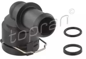 TOPRAN Coolant Flange 115 902 VW,AUDI,SKODA,Golf V Schragheck (1K1),POLO (9N_),TOURAN (1T1, 1T2),Passat Variant (3C5),GOLF VI (5K1)