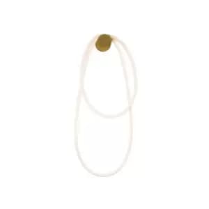 Skopje Sconce Wall Lamp LED 40W Flex Tube Gold Matt