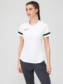 Nike Womens Academy 21 Dry T-Shirt - White