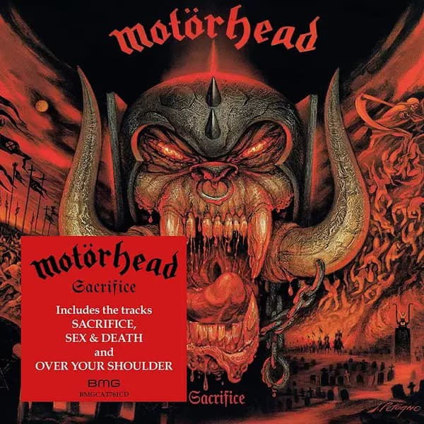 Motorhead Sacrifice CD multicolor Onesize Unisex