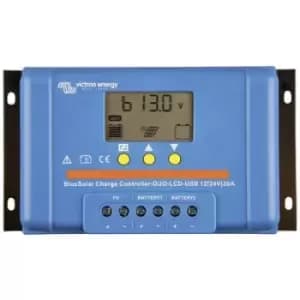 Victron Energy Blue-Solar PWM-LCD&USB Charge controller PWM 12 V, 24 V 20 A