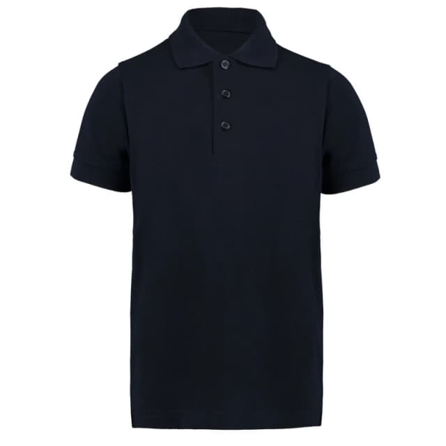 Kustom Kit Klassic Polycotton Pique Polo Shirt in Navy Size: 3-4 Years Navy Unisex 3-4 Years