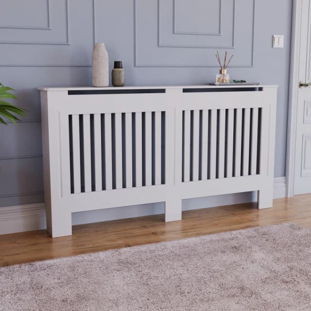Lassic Vida Designs Chelsea Radiator Cover, Large White unisex Large