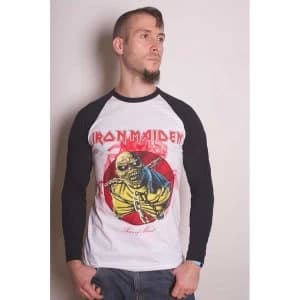 Iron Maiden - Piece of Mind Unisex X-Large T-Shirt - White