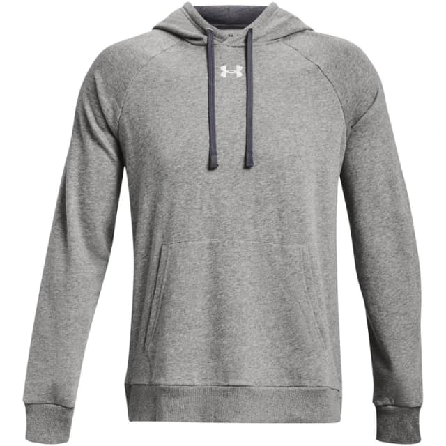 Under Armour Rival Fleece Hoodie Mens Carbon male XS