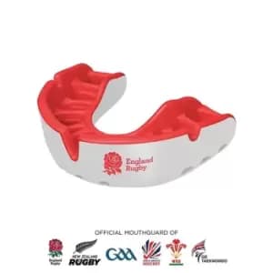 Opro Self-Fit RFU Gold Level Mouth Guard - White