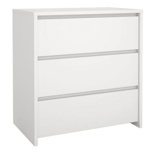 Furniture To Go Next Chest Of 3 Drawers In White