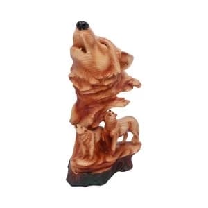 Natural Symphony Howling Wolves Bust