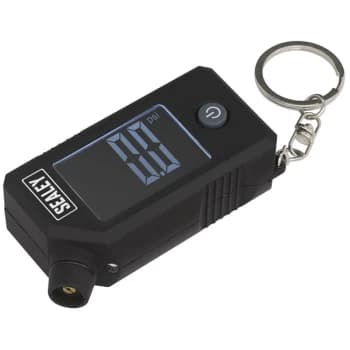 Digital Tyre Pressure & Tread Depth Gauge with LED