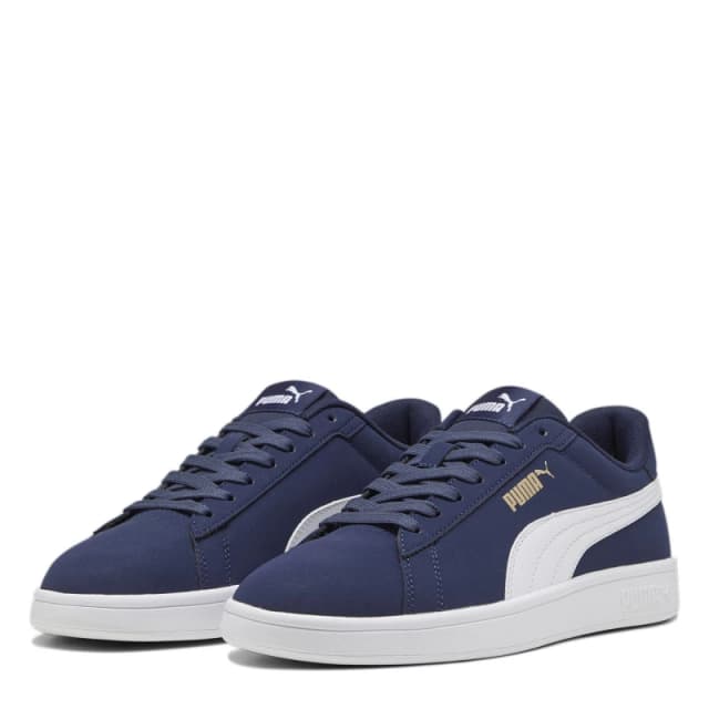 Puma Smash 3.0 Buck Low-Top Trainers Mens - Blue Blue 6