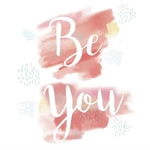 Fine Decor Wall Pops Be You Wall Sticker