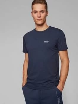 Hugo Boss Golf Curved T-Shirt Navy Size 2XL Men