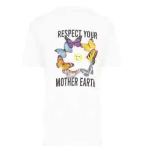 Daisy Street Tyler Tee - White