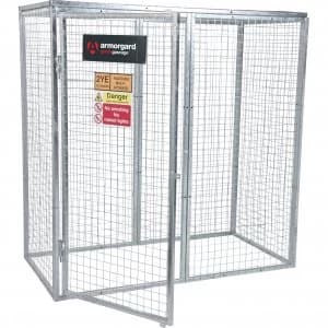 Armorgard Gorilla Bolt Together Gas Cylinder Storage Cage 1800mm 900mm 1800mm