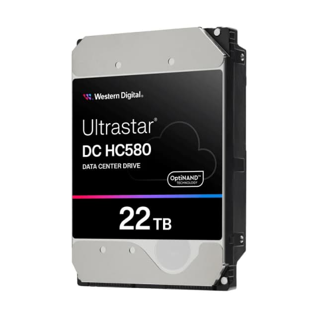 Western Digital Western Digital Ultrastar DC HC580 internal hard drive 22 TB 7200 RPM 512 MB 3.5" Serial ATA 0F62785