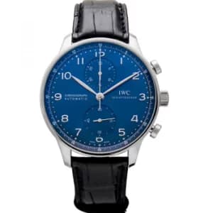Portugieser Chronograph Automatic Blue Dial Mens Watch