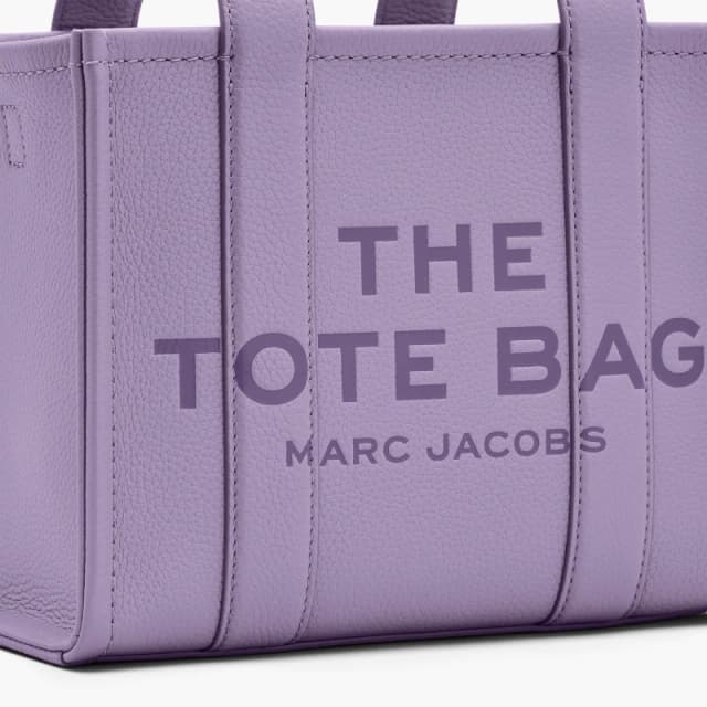Marc Jacobs Small Leather Tote Bag - Purple Purple One Size
