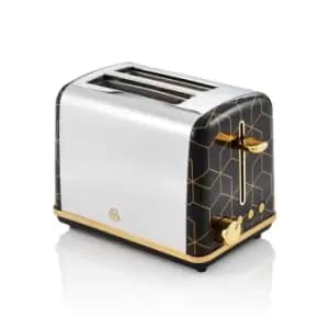 Swan Tribeca ST42010BLKN 2 Slice Toaster