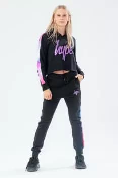 HYPE PURPLE SPACE KIDS TRACKSUIT SET