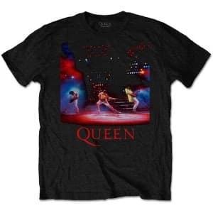 Queen - Live Shot Spotlight Mens XX-Large T-Shirt - Black