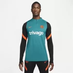 Nike Chelsea Strike Drill Top 2021 2022 Mens - Blue