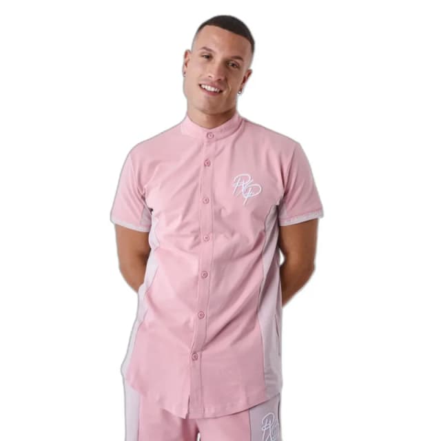 Project X Paris Two-tone mao collar shirt Project X Paris Rose Male S