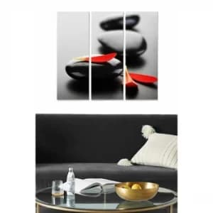 MDF56896945 Multicolor Decorative MDF Painting (3 Pieces)