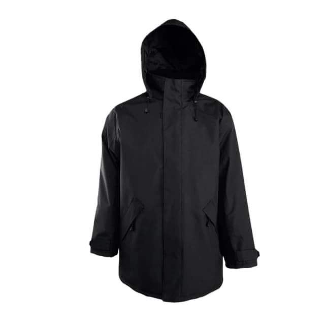 SOL'S Mens Robyn Padded Jacket in Black Size: XS Black Male XS