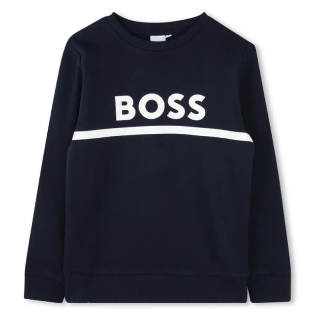 Boss Logo Sweatshirt Infants - Blue Blue One Size
