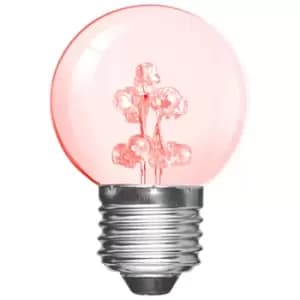 Kosnic 1W LED Effect Startree ES/E27 Golf Ball Orange - KSTR01GLF/E27-Orange