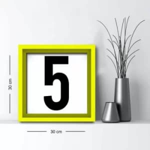 3030AHS-0108s Multicolor Decorative Framed MDF Painting