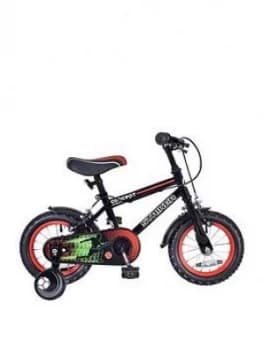 Concept Concept Striker Boys 7" Frame 12" Wheel Bike Black