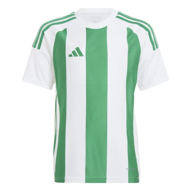 adidas Striped 24 Jersey Juniors - Green Green 9 - 10 Years
