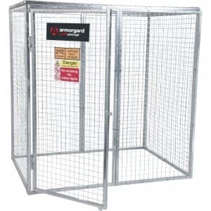 Armorgard Gorilla Bolt Together Gas Cylinder Storage Cage 1800mm 1200mm 1800mm
