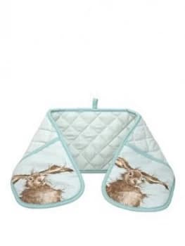 Royal Worcester Wrendale Double Oven Glove Hare