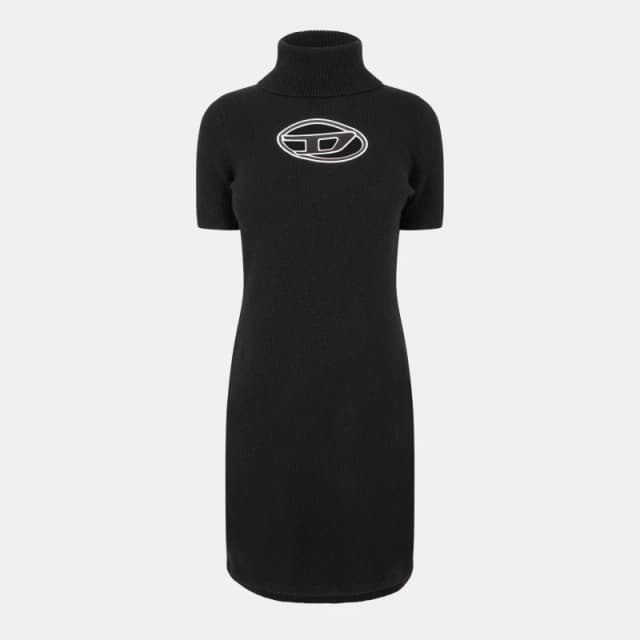 Diesel Womens Lined Hoodie Black female 8