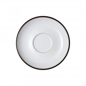 Denby Jet Grey Tea Coffee Saucer
