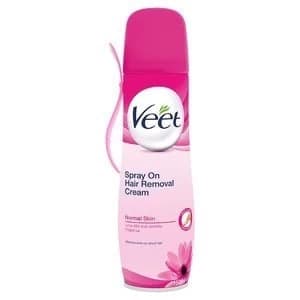 Veet Spray On Hair Removal Cream for Normal Skin 150ml
