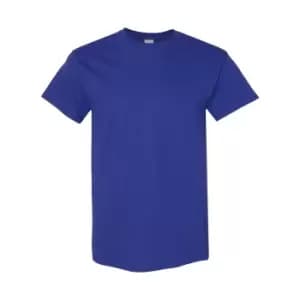 Gildan Mens Heavy Cotton Short Sleeve T-Shirt (Pack Of 5) (M) (Cobalt Blue)