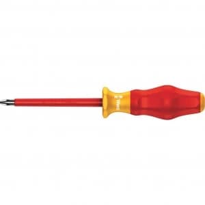 Wera Kraftform Comfort 1162I VDE Insulated Phillips Screwdriver PH1 80mm