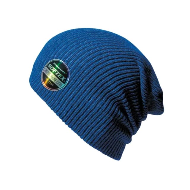 Result Core Mens Softex Beanie in Dark Blue Dark Blue Male One Size