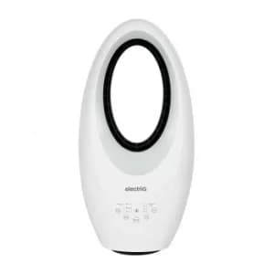 electriQ eiQ-AM07 24" Bladeless Quiet Tower Fan with Mood Light
